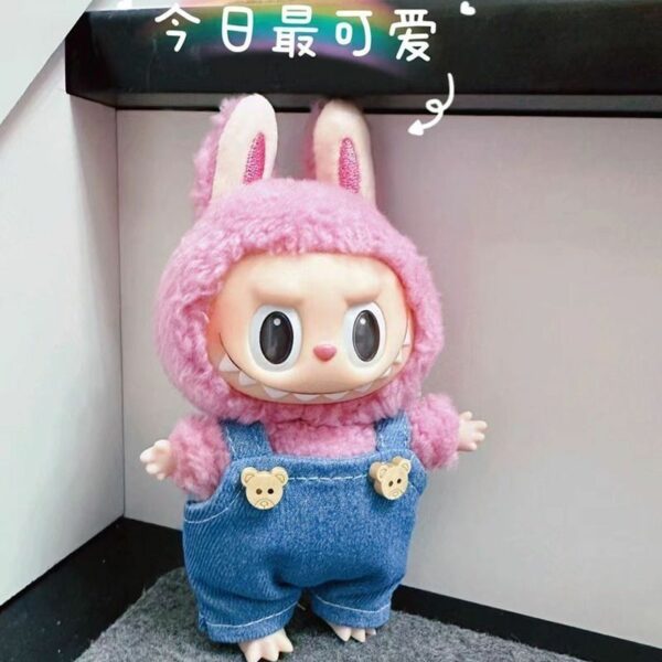 Labubu Time to Chill 15cm Doll Clothes Keychain Accessory - Image 23