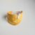 Elastic strap yellow cap
