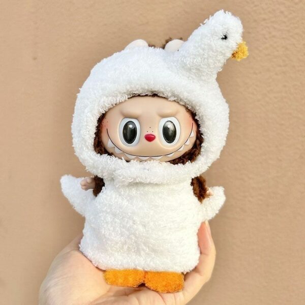 Labubu 17cm Doll Clothes Swan Three Piece Set - Image 2