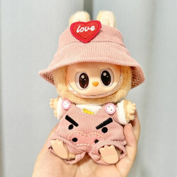 Labubu Party Series Doll Clothes Overalls with Hat - Image 19