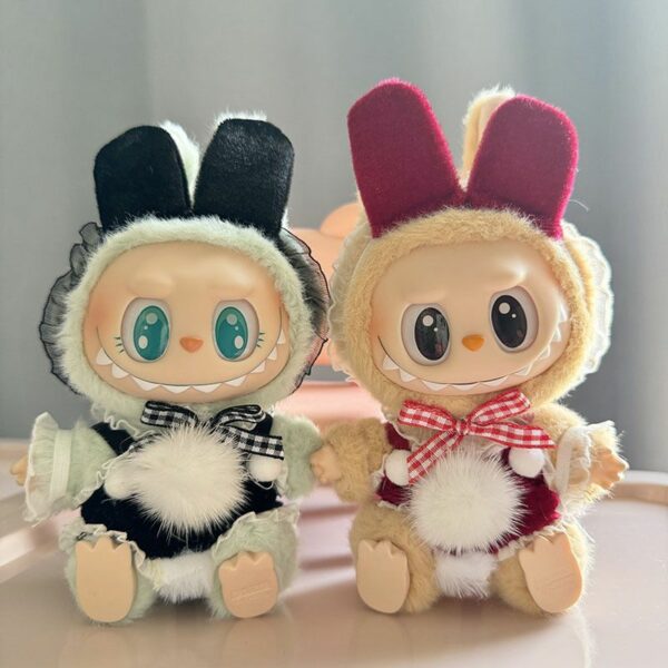 Labubu 17cm Macaron Blind Box Pop Mart Doll Clothes Accessory - Image 5