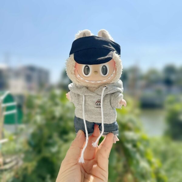 Labubu 17cm Doll Clothes Sports Casual Outfit Set - Image 8