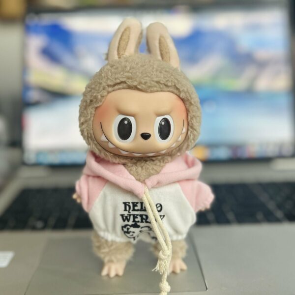 Labubu Time to Chill 15cm Doll Clothes Keychain Accessory - Image 19
