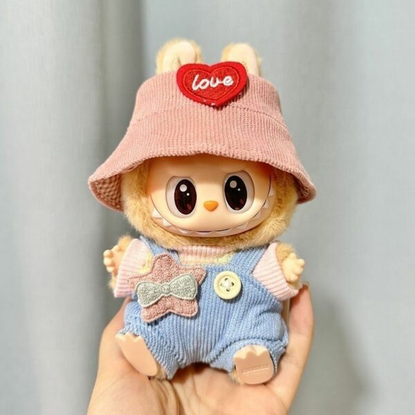 Labubu Second Generation Doll Clothes Shark Deer JK Outfit Set - Image 4