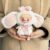 Heart big-eared rabbit set
