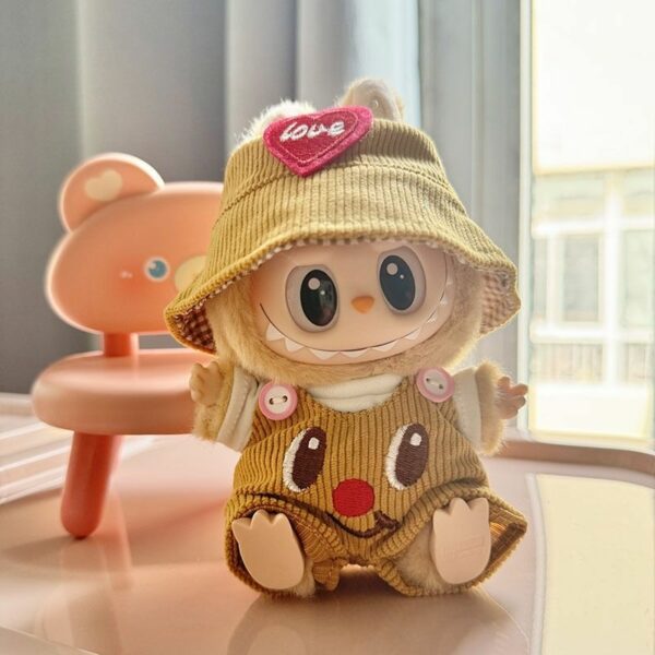 Labubu 15cm Sitting Doll Clothes Party Outfit - Image 4