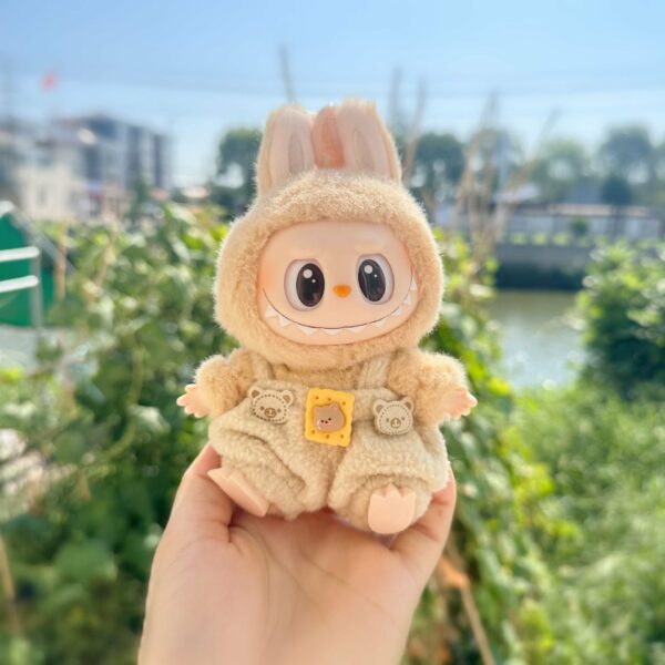 Labubu Macaron Doll Clothes British Style Outfit - Image 12