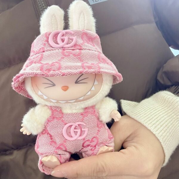 Labubu Keychain Doll Clothes Devil Suspender Dress - Image 12
