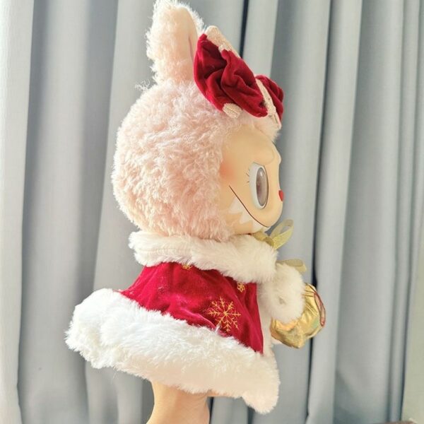 Labubu 38cm Queen Red Cape Doll Clothes Replacement Set - Image 3