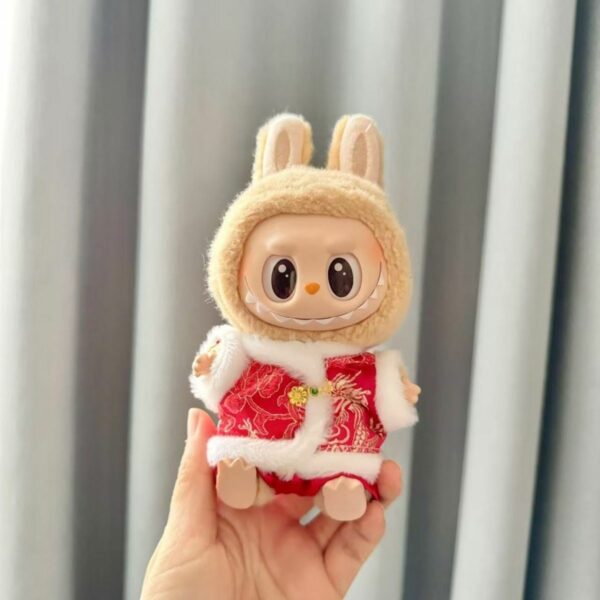 Doll Clothes Party Overalls Outfit Accessory for Labubu - Image 10