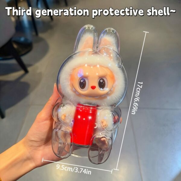 Labubu Protection Case - 1-2pc Acrylic Display Cover - Image 8
