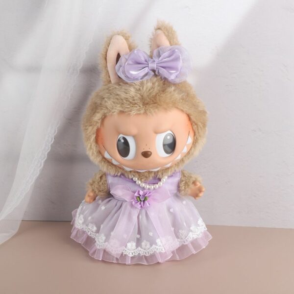 38cm Labubu Doll Clothes Plush Toy Dress Up Outfit - Image 16