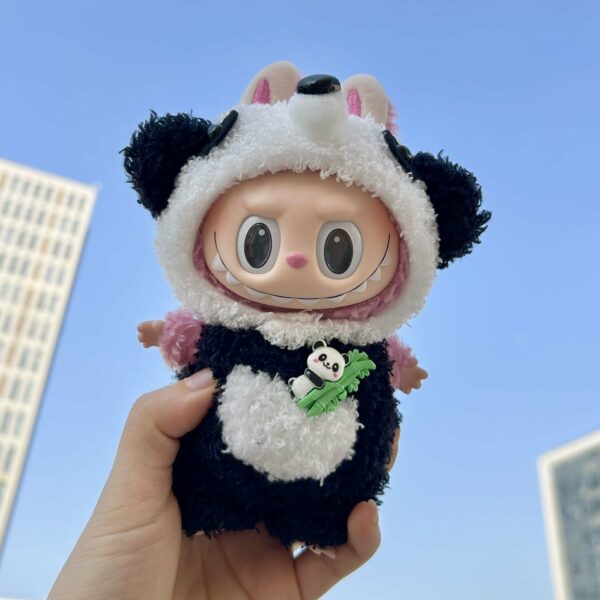 Labubu 17cm Blind Box Doll Clothes Spring Series Keychain - Image 10