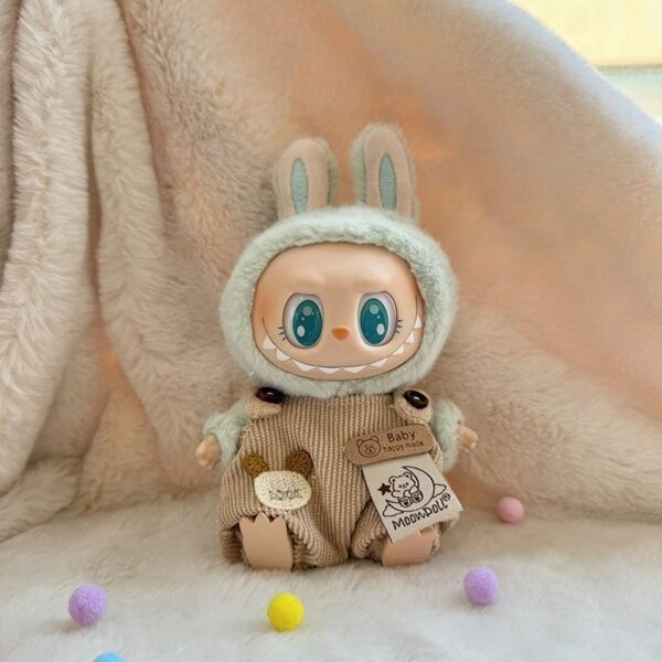 Labubu Keychain Doll Clothes Vintage Party Vest - Image 10