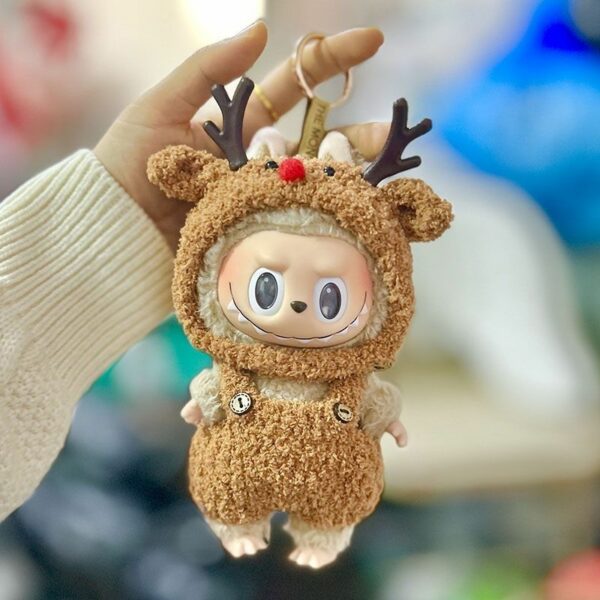 Labubu Time to Chill 15cm Doll Clothes Keychain Accessory - Image 22