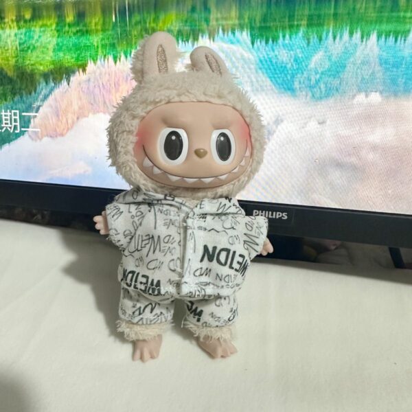 17cm Labubu Blind Box Doll Clothes Elf Outfit Set - Image 14
