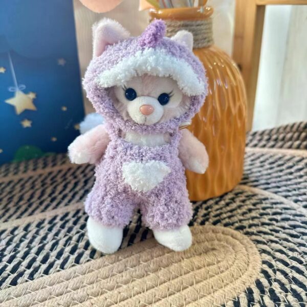 Labubu 17cm Doll Dinosaur Onesie Christmas Costume - Image 4