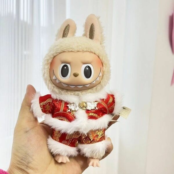 Labubu Doll Clothes - Traditional Chinese New Year Tang Suit - Image 7