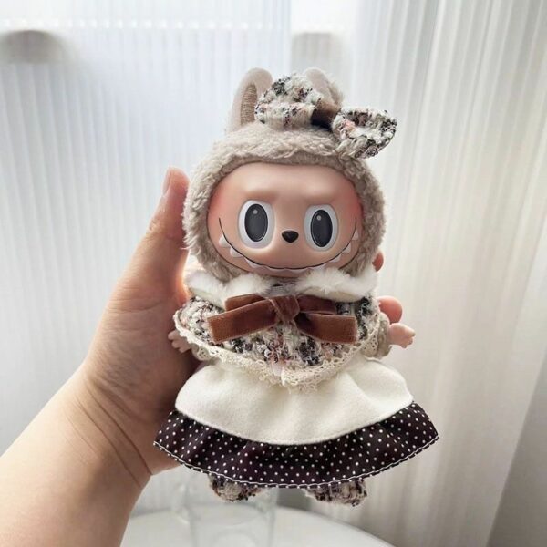 Labubu 17cm Blind Box Doll Clothes Spring Series Keychain - Image 15