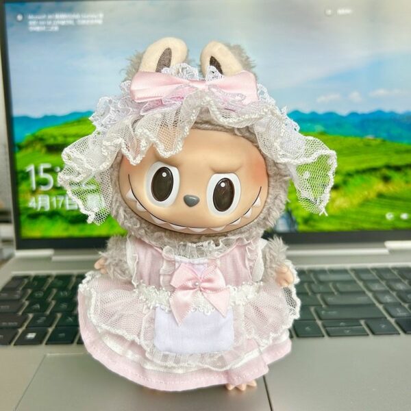 Labubu 17cm Sakura Costume Set Keychain - Image 41