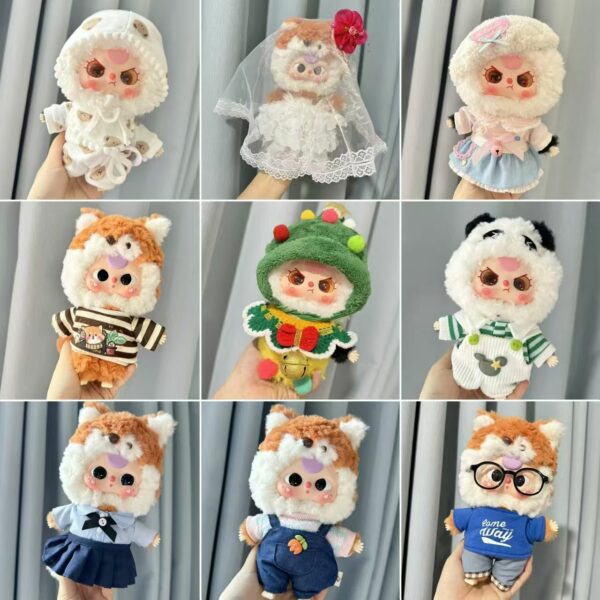 20cm Doll School Uniform Costume Change Series Plush Toy