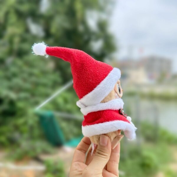 Labubu Doll Christmas Cape and Hat Costume Accessory - Image 6