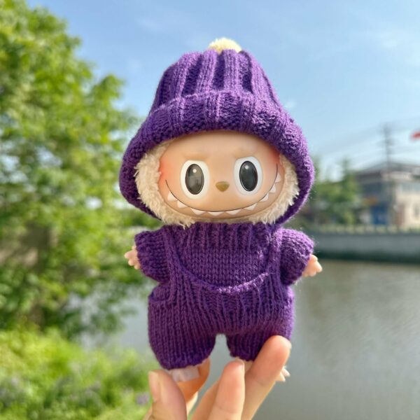 Labubu Photographer Doll Clothes Summer Keychain Set - Image 20