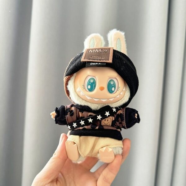 Labubu Keychain Heart Hat Water Bottle Romper Set - Image 19
