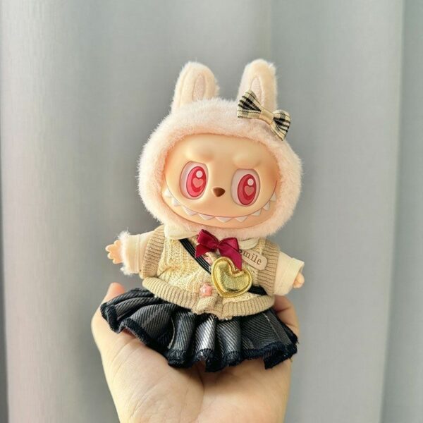 Labubu Second Generation Doll Clothes Shark Deer JK Outfit Set - Image 5