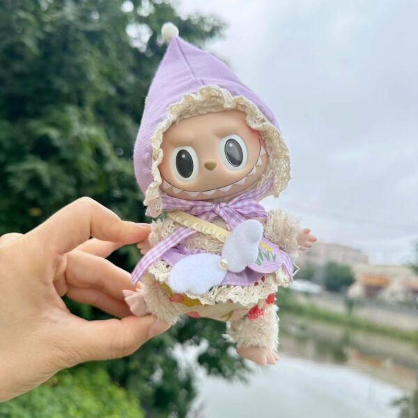 17cm Labubu Blind Box Doll Clothes Elf Outfit Set - Image 2