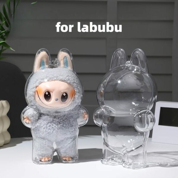 Labubu Protection Case - Macaron Transparent Cover - Image 5