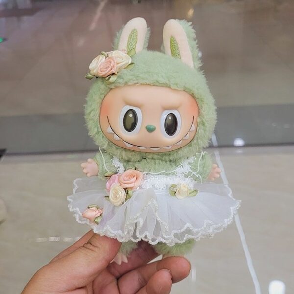 Labubu Time to Chill 15cm Doll Clothes Keychain Accessory - Image 25