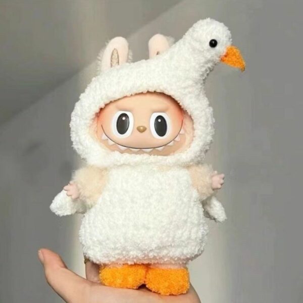 Labubu 17cm Doll Clothes Swan Three Piece Set - Image 4