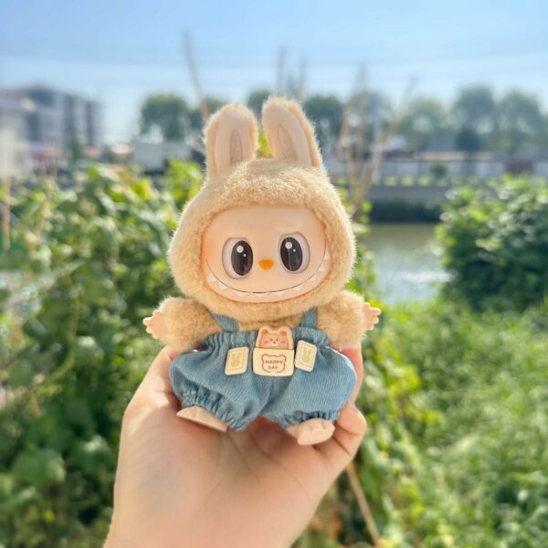 Labubu Macaron Doll Clothes British Style Outfit - Image 15