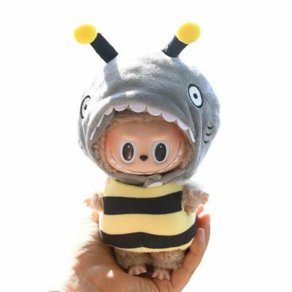 Labubu 15cm Doll Clothes Spring Sweater Dress Set - Image 7