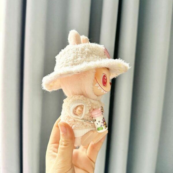 Labubu Keychain Doll Clothes Winter Sweater Bottle Holder Accessory - Image 5