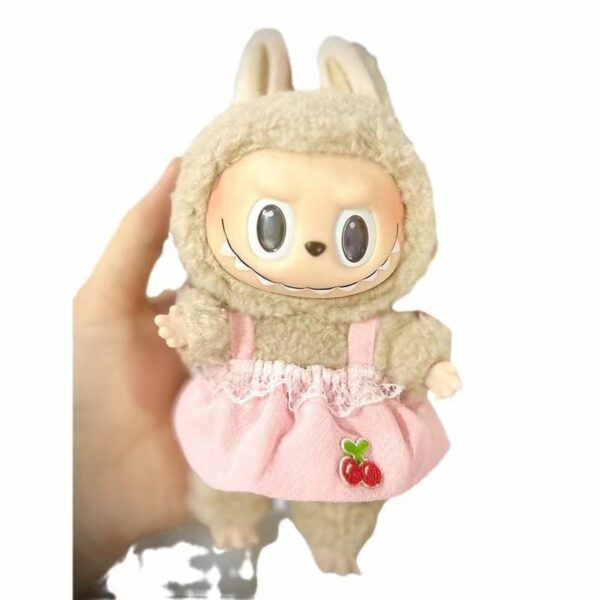Labubu 15cm Doll Clothes Spring Sweater Dress Set - Image 6
