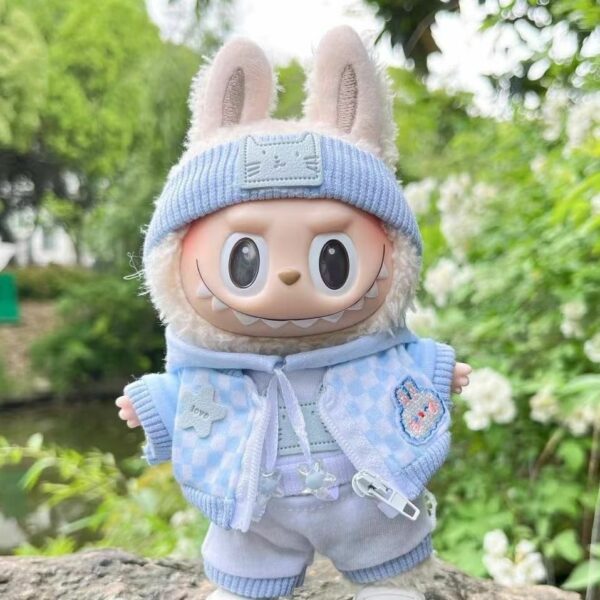 Labubu 17cm Macaron Chinese Style Blind Box Doll Clothes Set - Image 10