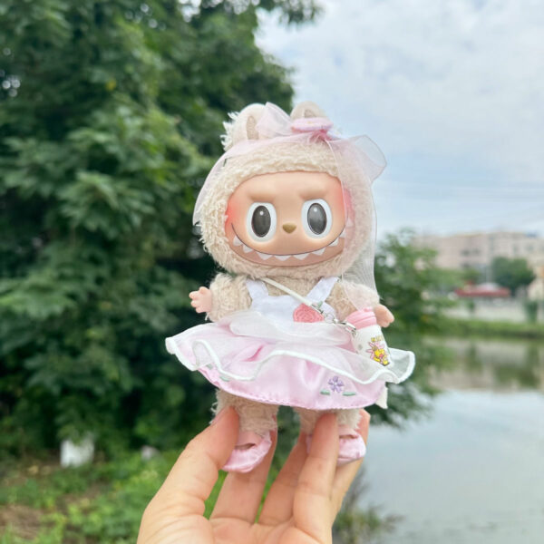 17cm Labubu Blind Box Doll Clothes Elf Outfit Set - Image 11