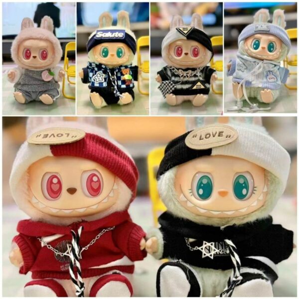Labubu 15cm Party Series Trendy Outfit