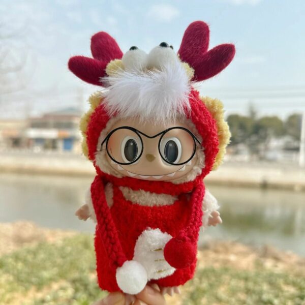 Labubu 17cm Dragon Year Special Edition Doll Clothing - Image 11