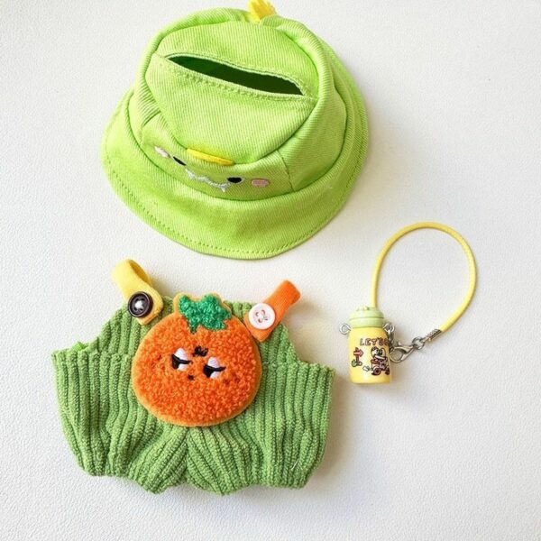 Labubu Keychain Doll Clothes Fruit Animal Overalls - Image 9
