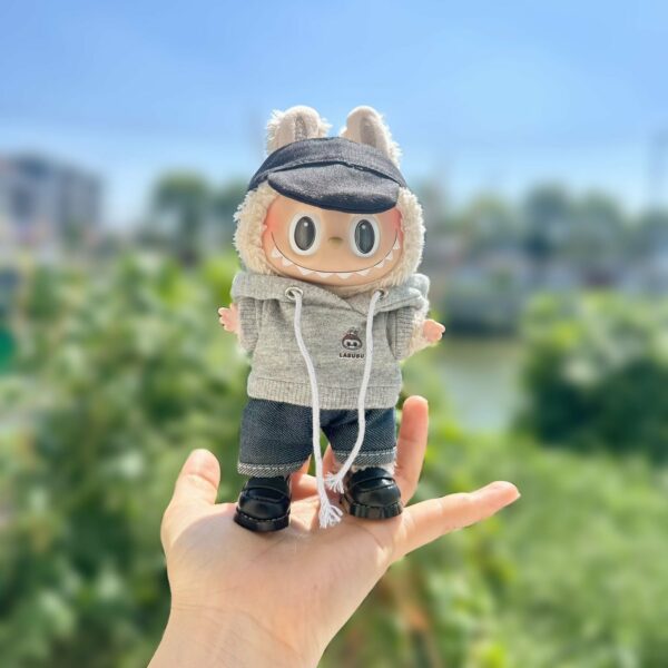 Labubu 17cm Doll Clothes Sports Casual Outfit Set - Image 9