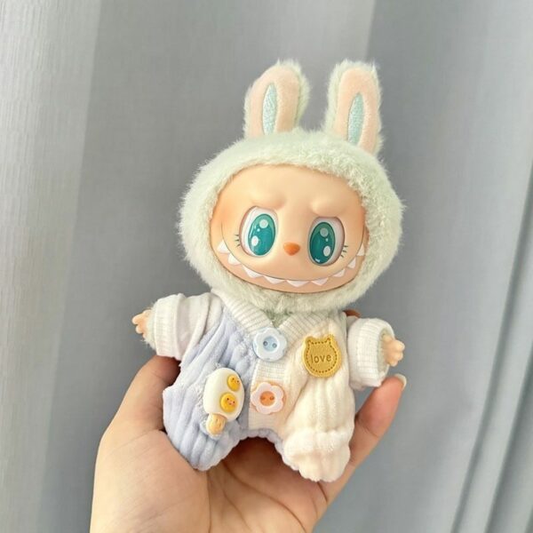 Labubu Keychain Doll Clothes Devil Suspender Dress - Image 9