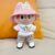 Pink hat cute bear suit five-piece set