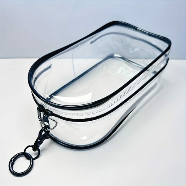 Labubu Display Case - PVC Storage Bag with Keychain - Image 7