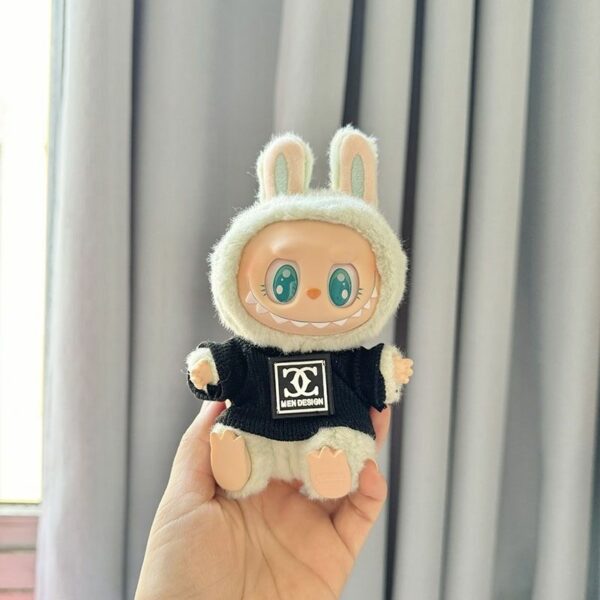 Labubu Keychain Doll T-shirt Hat Outfit - Image 8