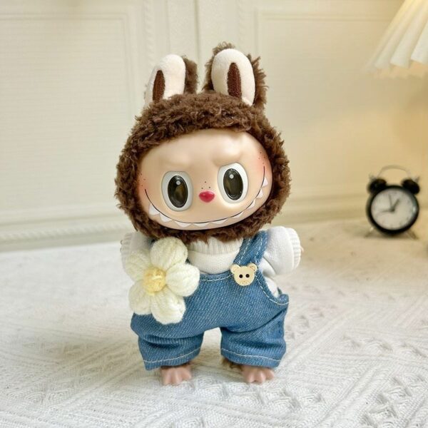 Labubu 17cm Blind Box Doll Clothes Camera Spring Set - Image 10