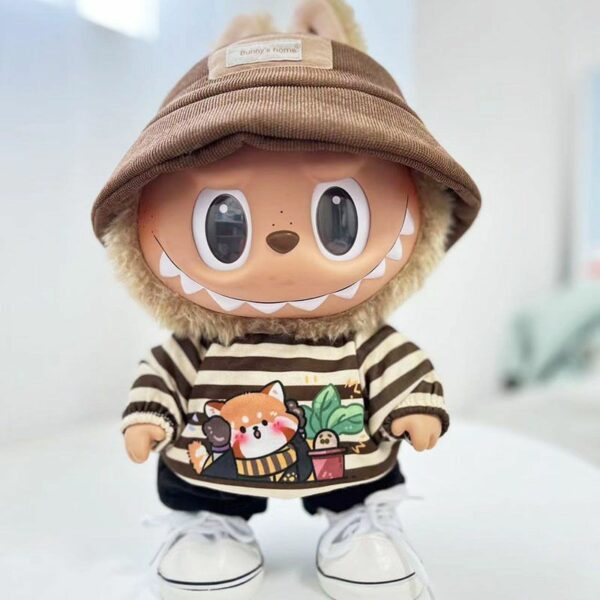 38cm Labubu Doll Clothes Plush Toy Dress Up Outfit - Image 10