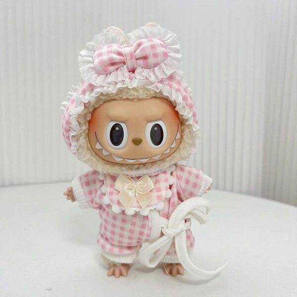 Labubu Time to Chill 15cm Doll Clothes Keychain Accessory - Image 27